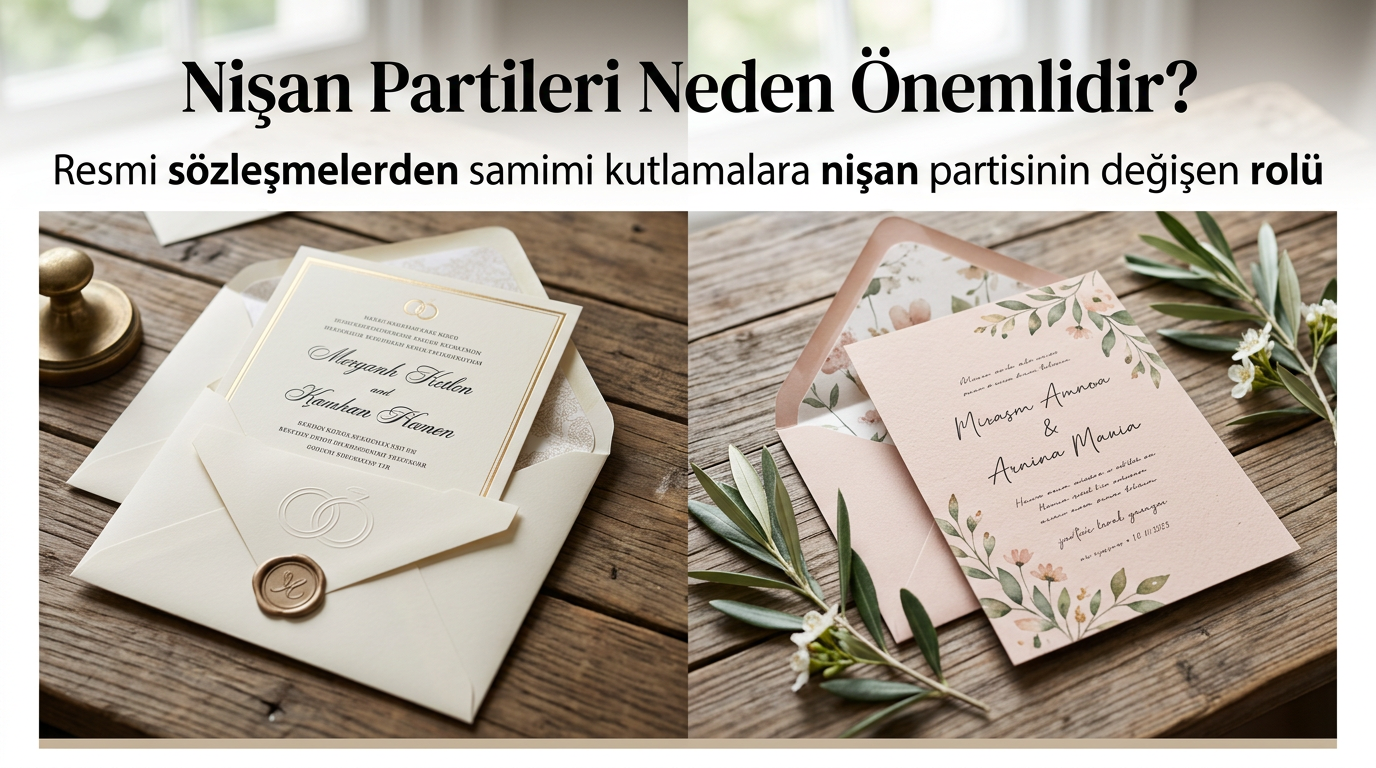 Nişan Partileri Neden Önemlidir?: Resmi sözleşmelerden samimi kutlamalara nişan partisinin değişen rolü
